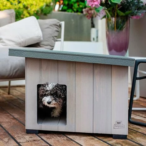 Ferplast ARGO Niche En Bois De Pin Nordique FSC. Diverses Mesures.. Variante 50 - Mesures: 58.5 X 42.5 X H 44.5 Cm - 5 Ferplast ARGO Niche En Bois De Pin Nordique FSC. Diverses Mesures.. Variante 50 - Mesures: 58.5 X 42.5 X H 44.5 Cm - – Image 5