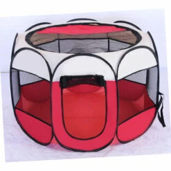 THSINDE Clôture Pliable Pour Animaux -Niche, chenil, enclos et parc pour chien Soldes 2022 35436713 3