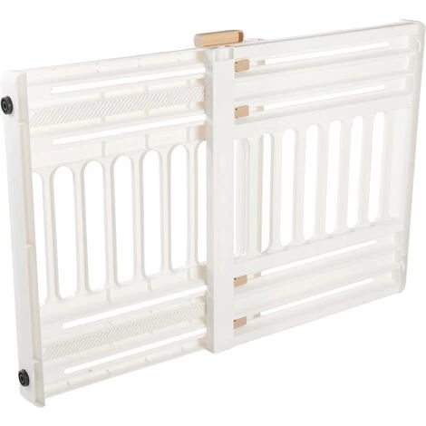 Iris Ohyama, Barrière De Sécurité Sans Perçage / à Pression Extensible De 61 à 100 Cm, Verrouillage Par La Poignée, 2 Coussinets De Chaque Côté Pour Chien - Pet Barrier PBR-600, Blanc 1 Iris Ohyama, Barrière De Sécurité Sans Perçage / à Pression Extensible De 61 à 100 Cm, Verrouillage Par La Poignée, 2 Coussinets De Chaque Côté Pour Chien - Pet Barrier PBR-600, Blanc