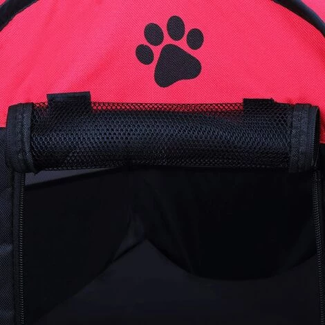 BETTERLIFE Tente Pour Animaux De Compagnie Pliable, Maison En Résille à 8 Ppanneaux, Chenil De Parc à Chiots Pour Chien, Chat Et Lapin(Rouge,S) 5 BETTERLIFE Tente Pour Animaux De Compagnie Pliable, Maison En Résille à 8 Ppanneaux, Chenil De Parc à Chiots Pour Chien, Chat Et Lapin(Rouge,S) – Image 5