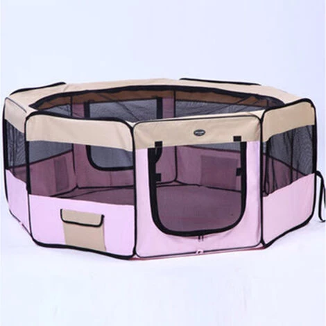 THSINDE Clôture Pliable Pour Chats Et Chiens 35*58*8cm Bleu 4 THSINDE Clôture Pliable Pour Chats Et Chiens 35*58*8cm Bleu – Image 4