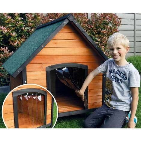 BBLOISIR Niche Chien En Bois Moderne De Haute Qualité BALU Taille XXL 97 X 111 X 101 Cm 5 BBLOISIR Niche Chien En Bois Moderne De Haute Qualité BALU Taille XXL 97 X 111 X 101 Cm – Image 5