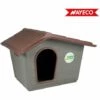 NAYECO Mini Maison Eco 100% Matériel Recyclé Avec Double Grille De Ventilation 60x50x41cm