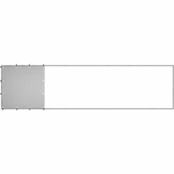 VidaXL Chenil Noir 4,84 M² Acier - Noir -Niche, chenil, enclos et parc pour chien Soldes 2022 43219428 4