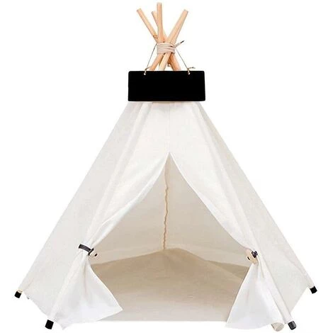 HANBING Maison De Jeu Pliable Pour Chiens De Petite Et Moyenne Taille Dans La Tente Pour Animaux De Compagnie (petite Taille, Sans Oreillers) 1 HANBING Maison De Jeu Pliable Pour Chiens De Petite Et Moyenne Taille Dans La Tente Pour Animaux De Compagnie (petite Taille, Sans Oreillers)