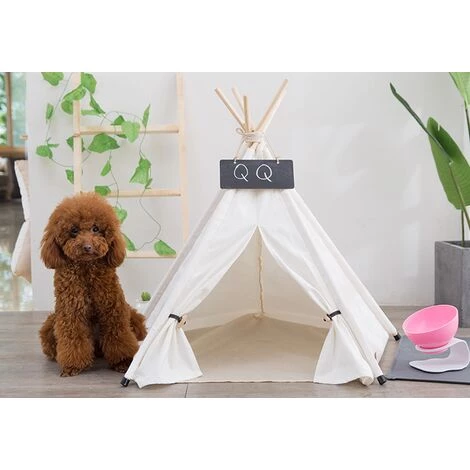 HANBING Maison De Jeu Pliable Pour Chiens De Petite Et Moyenne Taille Dans La Tente Pour Animaux De Compagnie (petite Taille, Sans Oreillers) 2 HANBING Maison De Jeu Pliable Pour Chiens De Petite Et Moyenne Taille Dans La Tente Pour Animaux De Compagnie (petite Taille, Sans Oreillers) – Image 2