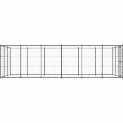 Chenil D'extérieur Pour Chiens Acier 21,78 M² VidaXL -Niche, chenil, enclos et parc pour chien Soldes 2022 50670873 3