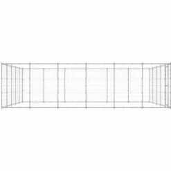 Chenil Extérieur Acier Galvanisé 36,3 M² VidaXL -Niche, chenil, enclos et parc pour chien Soldes 2022 50670884 3