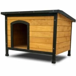 BB-LOISIR Niche Chien Bois Pin Haute Qualite REX 215 M 86 X 62 X 60 Cm