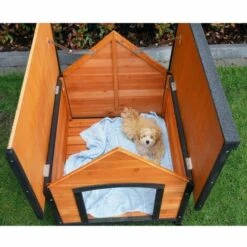 BB LOISIR Niche Chien En Bois Moderne De Haute Qualité BALU Taille L 99 X 87 X 82,5cm 7 BB LOISIR Niche Chien En Bois Moderne De Haute Qualité BALU Taille L 99 X 87 X 82,5cm -Niche, chenil, enclos et parc pour chien Soldes 2022 51038017 3