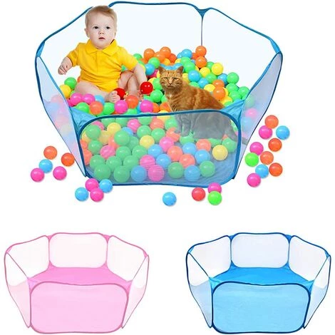TANABATA Parc à Animaux Pliable Parc à Chiots. Parc Enclos Pour Chien Interieur Extérieur Tente Pour Animaux De Compagnie. Imperméable Et Respirant. Pour Chats Lapins Hamsters Chinchillas Hérisson (Rose) 5 TANABATA Parc à Animaux Pliable Parc à Chiots. Parc Enclos Pour Chien Interieur Extérieur Tente Pour Animaux De Compagnie. Imperméable Et Respirant. Pour Chats Lapins Hamsters Chinchillas Hérisson (Rose) – Image 5