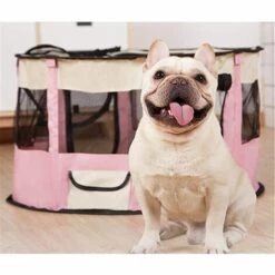 TANABATA Clôture Ronde Intérieure/extérieure Pour Parc Animalier Portable Pliable (Blue-s) 9 TANABATA Clôture Ronde Intérieure/extérieure Pour Parc Animalier Portable Pliable (Blue-s) -Niche, chenil, enclos et parc pour chien Soldes 2022 51266043 5