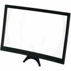 LIFCAUSAL Loupe D'écran De Téléphone 12 Pouces Amplificateur D'écran Incurvé 3D Pour Téléphone Portable Agrandisseur D'écran Pliable Support De Smartphone Pour Bureau à Domicile Enfants Personnes Agées -Niche, chenil, enclos et parc pour chien Soldes 2022 51373412 5