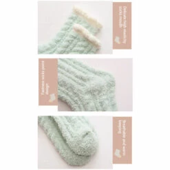 LIFCAUSAL Chaussettes De Couchage En Molleton De Corail De Couleur Unie D'automne Et D'hiver Chaussettes Chaudes épaississantes Rose Clair 7 LIFCAUSAL Chaussettes De Couchage En Molleton De Corail De Couleur Unie D'automne Et D'hiver Chaussettes Chaudes épaississantes Rose Clair -Niche, chenil, enclos et parc pour chien Soldes 2022 51373414 3