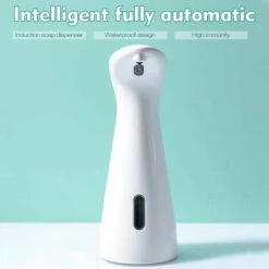 LIFCAUSAL Distributeur Automatique De Savon En Mousse 200 Ml Capteur De Mouvement Infrarouge Distributeur De Savon Liquide Nettoyant Pour Les Mains Salle De Bain Pour Cuisine Salle De Bain Salle De Bain Hôtel -Niche, chenil, enclos et parc pour chien Soldes 2022 51373422 4