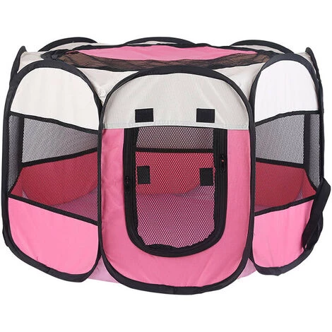 ZHUOXUAN Clôture Amovible Pour Animaux Ronde à Huit Pans Orange-orange 1 ZHUOXUAN Clôture Amovible Pour Animaux Ronde à Huit Pans Orange-orange