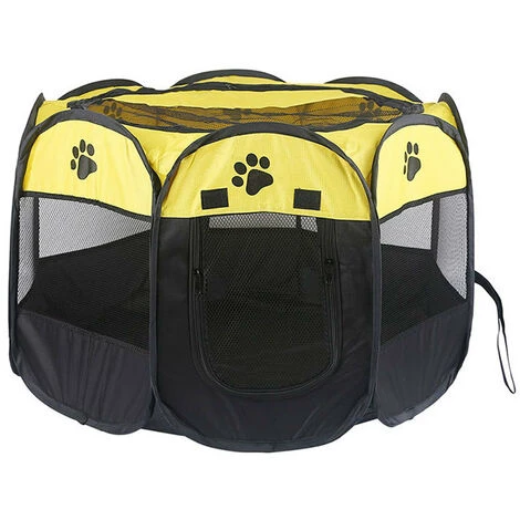 ZHUOXUAN Clôture Amovible Pour Animaux Ronde à Huit Pans Orange-orange 4 ZHUOXUAN Clôture Amovible Pour Animaux Ronde à Huit Pans Orange-orange – Image 4