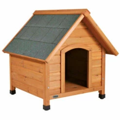 Niche COTTAGE. S-M. 71 × 77 × 76 Cm. Pour Chiens Type Sheltie. - Animallparadise - Marron