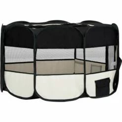 YOUTHUP Parc Pliable Pour Chien Avec Sac De Transport Noir 145x145x61cm - Noir 8 YOUTHUP Parc Pliable Pour Chien Avec Sac De Transport Noir 145x145x61cm - Noir -Niche, chenil, enclos et parc pour chien Soldes 2022 51883052 4