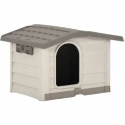 YOUTHUP Niche Pour Chiens Beige Et Marron 89x75x62 Cm