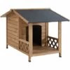 BEAU RIVAGE Niche Pour Chien IDCCOOKIE En Bois 137 X 86 X 87 Cm - Bois