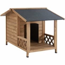 BEAU RIVAGE Niche Pour Chien IDCCOOKIE En Bois 137 X 86 X 87 Cm - Bois