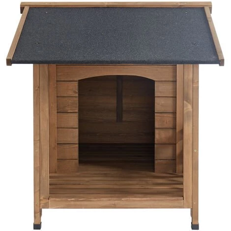 BEAU RIVAGE Niche Pour Chien IDCCOOKIE En Bois 137 X 86 X 87 Cm - Bois 4 BEAU RIVAGE Niche Pour Chien IDCCOOKIE En Bois 137 X 86 X 87 Cm - Bois – Image 4