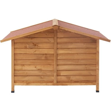 BEAU RIVAGE Niche Pour Chien IDCREX En Bois 137 X 86 X 87 Cm - Bois 3 BEAU RIVAGE Niche Pour Chien IDCREX En Bois 137 X 86 X 87 Cm - Bois – Image 3