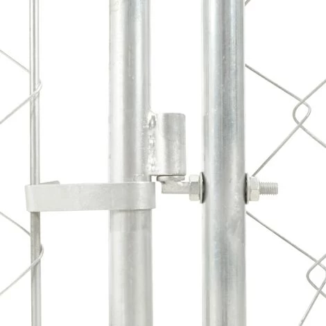 HELLOSHOP26 Chenil Extérieur Cage Enclos Parc Animaux Chien D'extérieur Avec Toit Pour Chiens 125 Cm 4 HELLOSHOP26 Chenil Extérieur Cage Enclos Parc Animaux Chien D'extérieur Avec Toit Pour Chiens 125 Cm – Image 4