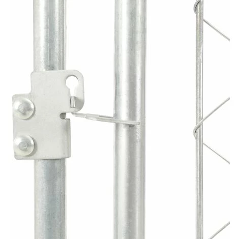 HELLOSHOP26 Chenil Extérieur Cage Enclos Parc Animaux Chien D'extérieur Avec Toit Pour Chiens 125 Cm 5 HELLOSHOP26 Chenil Extérieur Cage Enclos Parc Animaux Chien D'extérieur Avec Toit Pour Chiens 125 Cm – Image 5