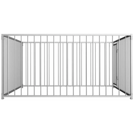HELLOSHOP26 Chenil Extérieur Cage Enclos Parc Animaux Chien D'extérieur Pour Chiens 100 Cm 4 HELLOSHOP26 Chenil Extérieur Cage Enclos Parc Animaux Chien D'extérieur Pour Chiens 100 Cm – Image 4