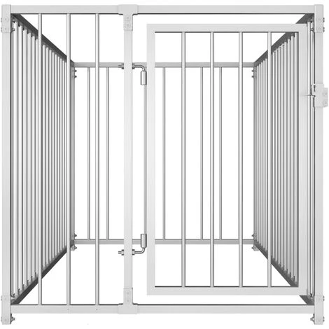 HELLOSHOP26 Chenil Extérieur Cage Enclos Parc Animaux Chien D'extérieur Pour Chiens 100 Cm 3 HELLOSHOP26 Chenil Extérieur Cage Enclos Parc Animaux Chien D'extérieur Pour Chiens 100 Cm – Image 3