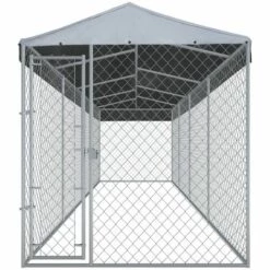 HELLOSHOP26 Chenil Extérieur Cage Enclos Parc Animaux Chien Extérieur Avec Toit Pour Chiens 760 X 190 X 225 Cm 7 HELLOSHOP26 Chenil Extérieur Cage Enclos Parc Animaux Chien Extérieur Avec Toit Pour Chiens 760 X 190 X 225 Cm -Niche, chenil, enclos et parc pour chien Soldes 2022 53834367 3