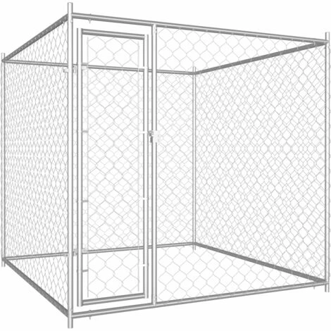 HELLOSHOP26 Chenil Extérieur Cage Enclos Parc Animaux Chien D'extérieur Pour Chiens 185 Cm 1 HELLOSHOP26 Chenil Extérieur Cage Enclos Parc Animaux Chien D'extérieur Pour Chiens 185 Cm