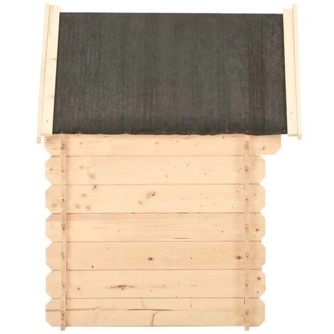 HELLOSHOP26 Niche Pour Chien 150 X 80 X 100 Cm Bois De Pin Massif 14 Mm - Bois 3 HELLOSHOP26 Niche Pour Chien 150 X 80 X 100 Cm Bois De Pin Massif 14 Mm - Bois – Image 3