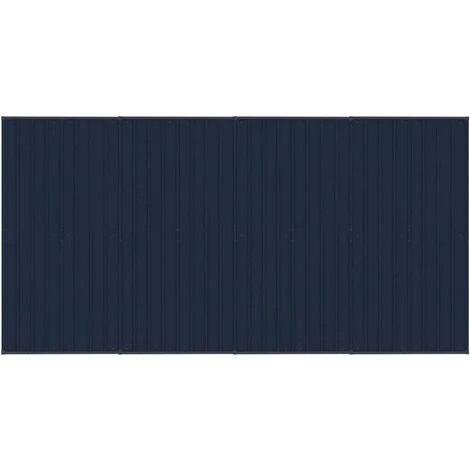 VidaXL Chenil D'extérieur Avec Toit Pour Chiens Acier 7,37 M² - Noir 5 VidaXL Chenil D'extérieur Avec Toit Pour Chiens Acier 7,37 M² - Noir – Image 5