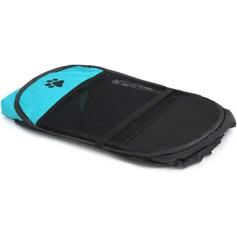 ECHOO Parc Pour Chien Pour Animaux De Compagnie - Tente Pliante Pour Animaux De Compagnie Tissu Oxford Portable Étanche Résistant Aux Rayures Octogonal Couverture D'ombre Amovible Petits Chiots/Chats,Bleu Noir 2 ECHOO Parc Pour Chien Pour Animaux De Compagnie - Tente Pliante Pour Animaux De Compagnie Tissu Oxford Portable Étanche Résistant Aux Rayures Octogonal Couverture D'ombre Amovible Petits Chiots/Chats,Bleu Noir – Image 2