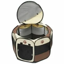 Chenil Couleur De Gris 72x45cm FUIENKO 6 Chenil Couleur De Gris 72x45cm FUIENKO -Niche, chenil, enclos et parc pour chien Soldes 2022 54326544 3