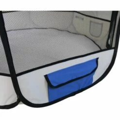 Enclos Pour Animaux De Compagnie Coleur De Bleu 47x61cmFUIENKO -Niche, chenil, enclos et parc pour chien Soldes 2022 54326949 3