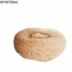 HANBING Chenil En Peluche Pour Animaux De Compagnie (marron Clair 40cm)