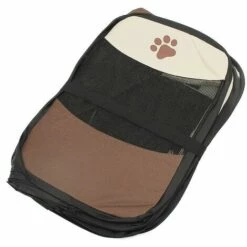 HANBING Octogone Pliable Pour Tente Pour Animaux De Compagnie (marron) 9 HANBING Octogone Pliable Pour Tente Pour Animaux De Compagnie (marron) -Niche, chenil, enclos et parc pour chien Soldes 2022 54995448 5