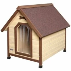 Kerbl Niche Pour Chiens 4 Saisons 100 X 83 X 94 Cm Marron 81349 - Beige