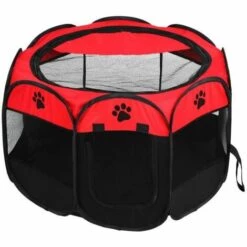 Cage Pliable Portable Pour Animaux De Compagnie, Tente Pour Chat Et Jeu, Utilisation Intérieure/extérieure FUIENKO