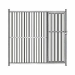 GOMEZ Y CRESPO Panneau Avant Pour Chenil Galvanis_ Avec Des Barres De 5 Cm