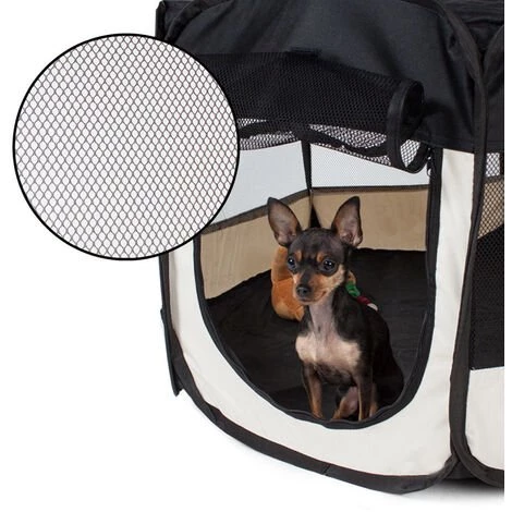 SiFree®Parc Pour Chien Chat Pliable,Pet House Tent Pliable ,Pet Chiot Chien Noir 2 SiFree®Parc Pour Chien Chat Pliable,Pet House Tent Pliable ,Pet Chiot Chien Noir – Image 2