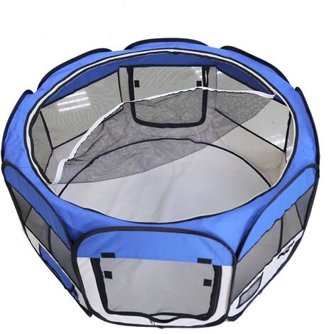 SiFree®Parc Pour Chien Chat Pliable,Pet House Tent Pliable ,Pet Chiot Chien Bleu 1 SiFree®Parc Pour Chien Chat Pliable,Pet House Tent Pliable ,Pet Chiot Chien Bleu