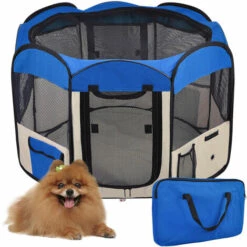 SiFree®Parc Pour Chien Chat Pliable,Pet House Tent Pliable ,Pet Chiot Chien Bleu 8 SiFree®Parc Pour Chien Chat Pliable,Pet House Tent Pliable ,Pet Chiot Chien Bleu -Niche, chenil, enclos et parc pour chien Soldes 2022 55509993 4