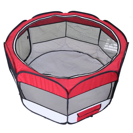 SiFree®Parc Pour Chien Chat Pliable,Pet House Tent Pliable ,Pet Chiot Chien Rouge 5 SiFree®Parc Pour Chien Chat Pliable,Pet House Tent Pliable ,Pet Chiot Chien Rouge – Image 5