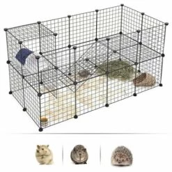 AXHUP Parc Pour Chien 12PCS Enclos Pets DIY - 35*35cm