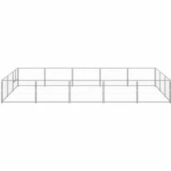 INLIFE Chenil Argenté 15 M² Acier